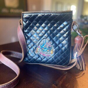 Consuela Black Quilted Crossbody Bag